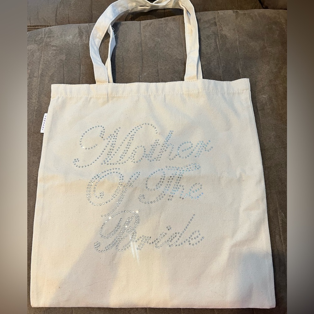 Mother of the bride tote bag